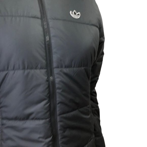 AIDIDAS SLIM FIT HOODED JACKET /COAT XS NEW WITH TAG - Picture 7 of 10